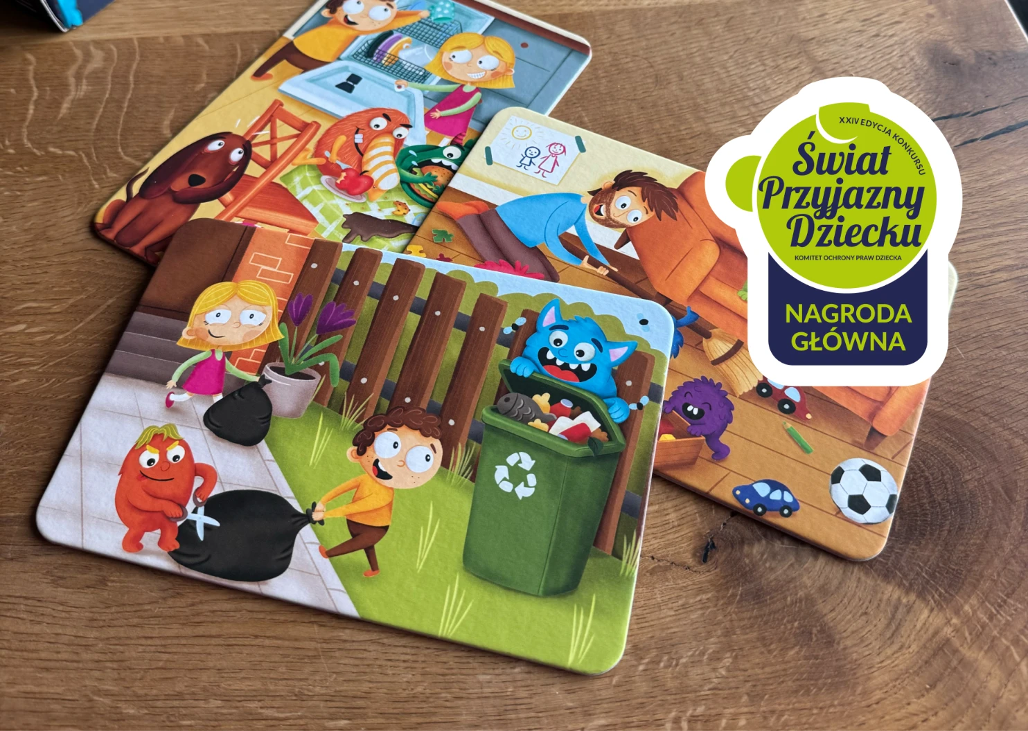 Kraina Relacji Gadanki Pracowite Potworki Karty 3+