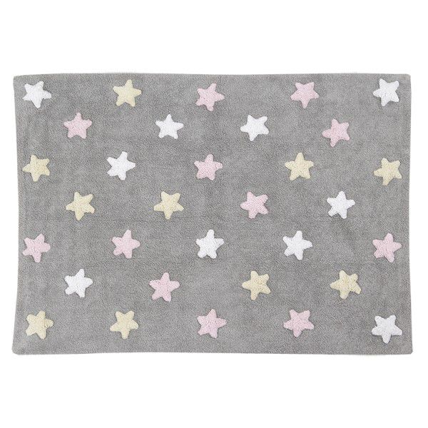 Lorena Canals Dywan Stars Grey Pink 120x160cm