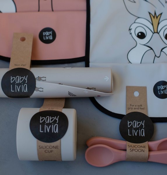Baby Livia Kubeczek Rainy Day - Silikonowy 6m+