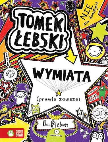 Książka Tomek Łebski wymiata prawie zawsze 272 str. 11+ | Fabryka Wafelków