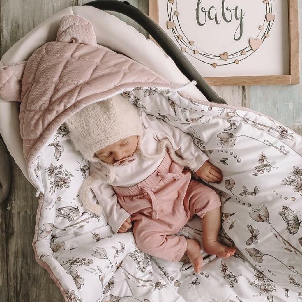 Babysteps Otulacz do fotelika Wolf Moonlight Shadow 0-12m