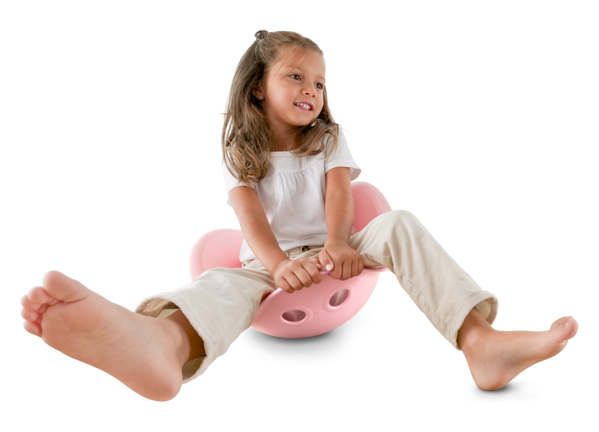 Moluk Muszelka Bilibo Pastel Pudrowy Róż 2+ | Zabawka Plażowa