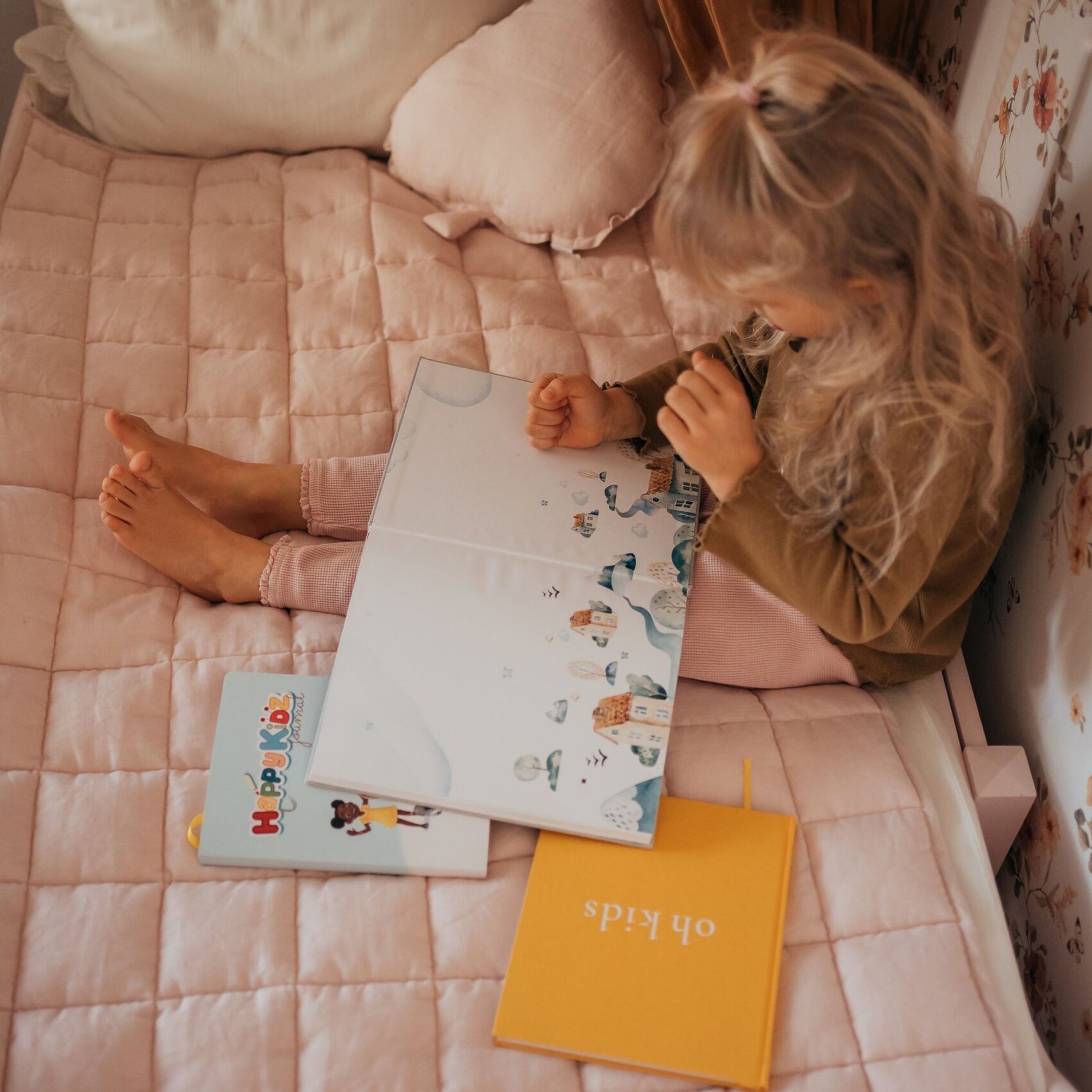 Pamiętnik dziecka Oh Baby Powder Pink 0-6 lat