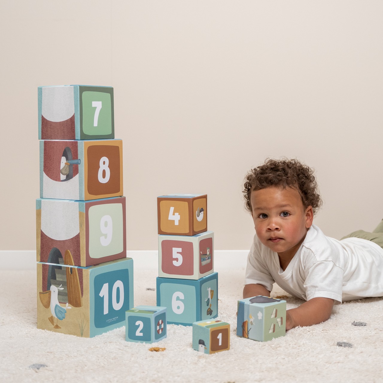 Little Dutch Kartonowa Wieża Sailors Bay 18m+