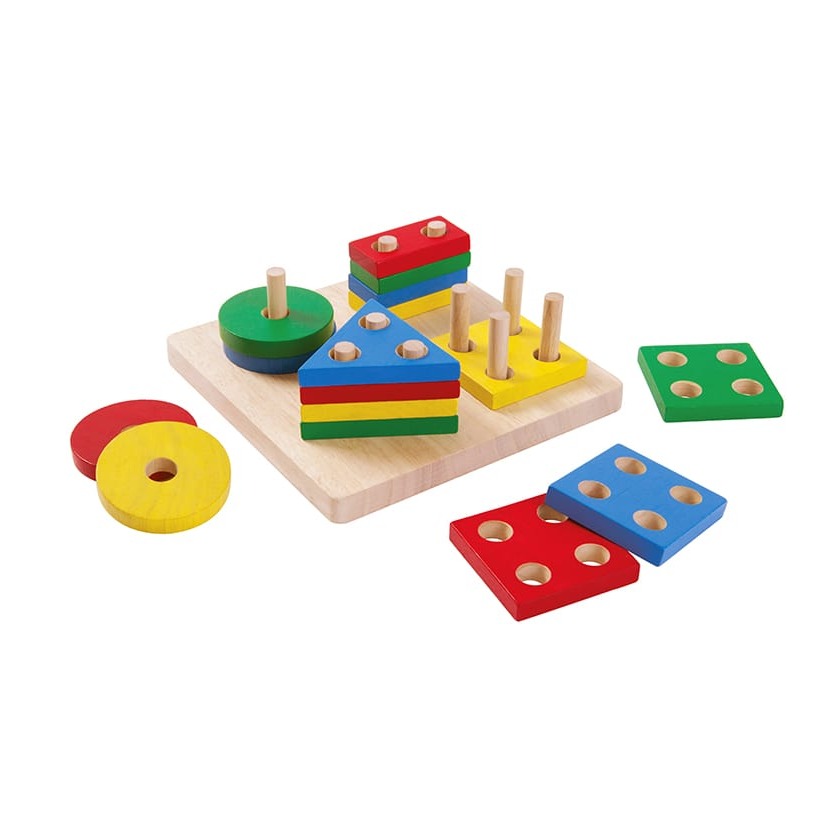 Plan Toys Plansza Figury Geometryczne 2+