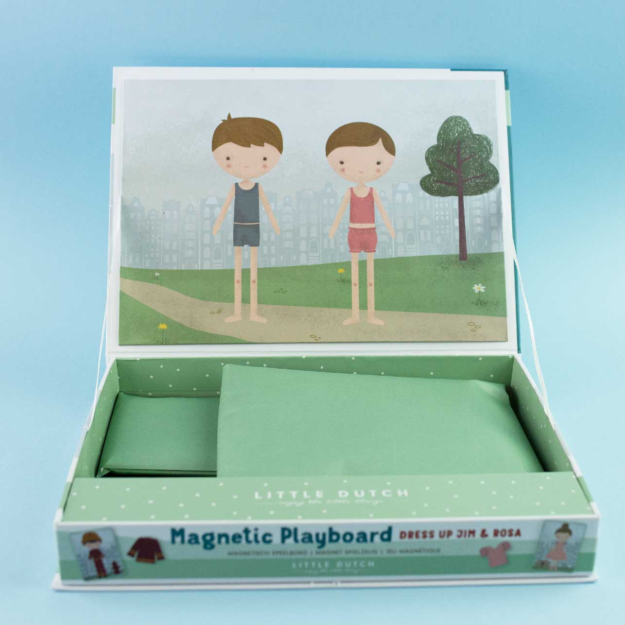 Little Dutch Układanka Magnetyczna Rosa & Jim 3+ lat