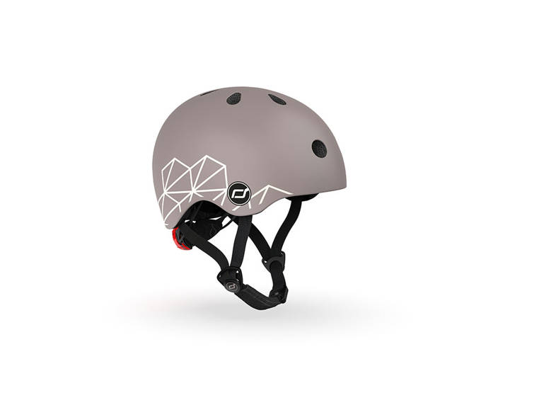 Scootandride Kask XXS-S Brown Lines 1-5 lat