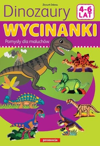 Siedmioróg Dinozaury Wycinanki 16str 3+