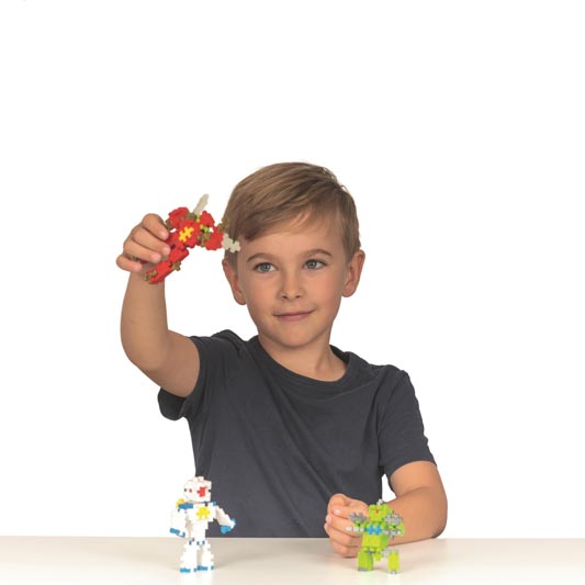 Plus-Plus, Mini Basic - 170 szt. - Roboty