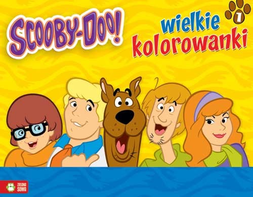 Scooby Doo Wielkie Kolorowanki 40 stron 3+