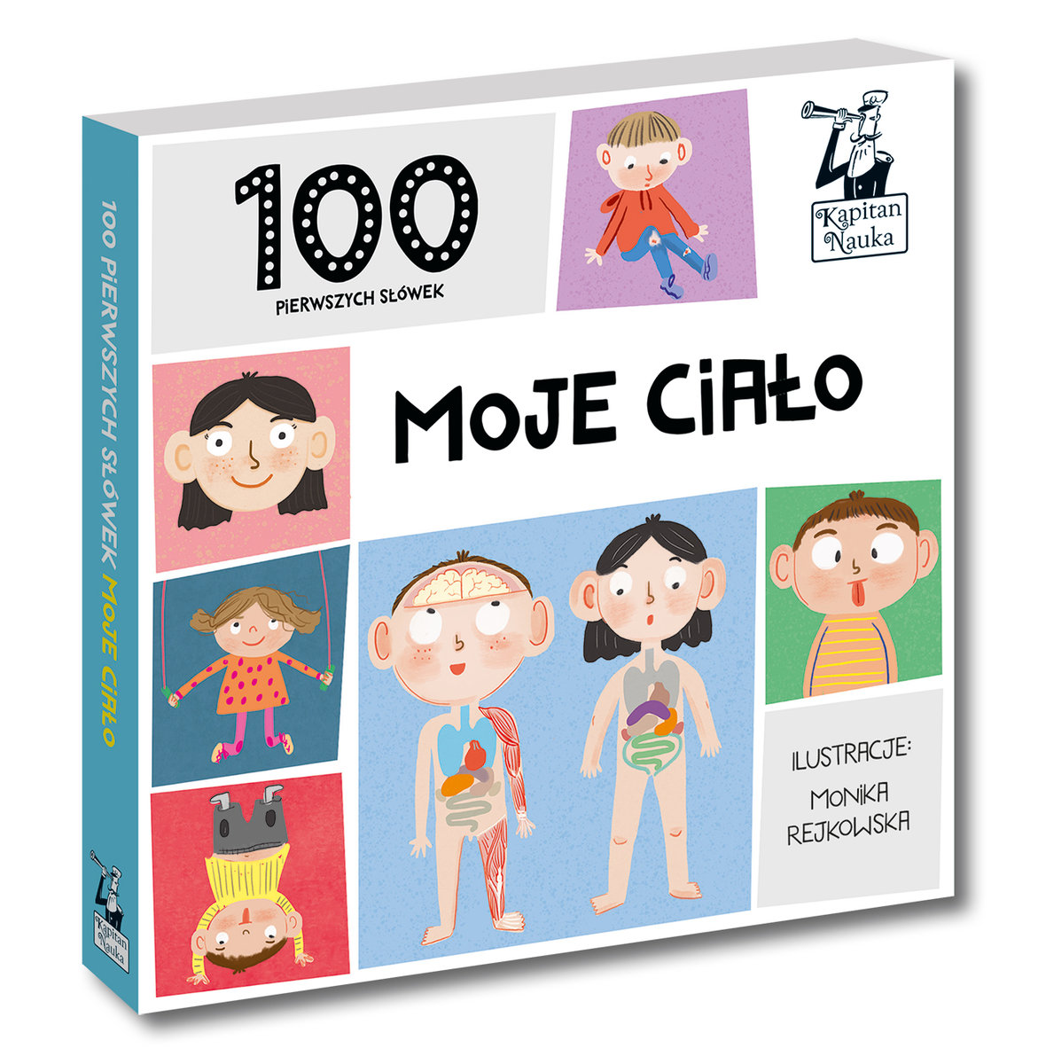 Kapitan Nauka Moje Ciało 100 słówek 12m+