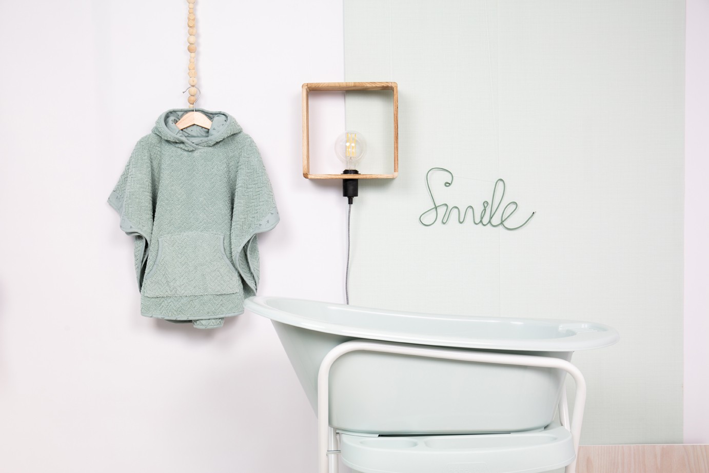 Bebe-Jou, Stojak do wanienki Fabulous Sky Green