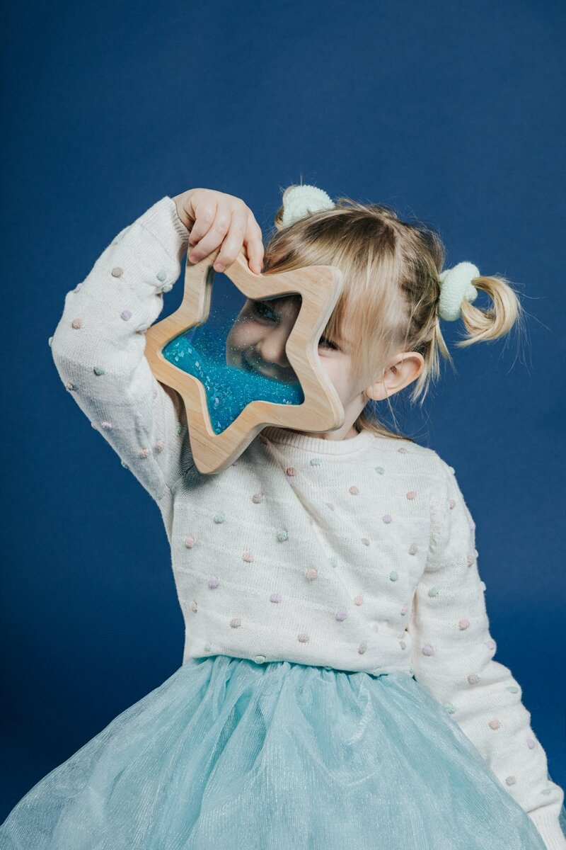 Petit Boum Sensoryczna Gwiazda Świecąca w ciemności 6m+