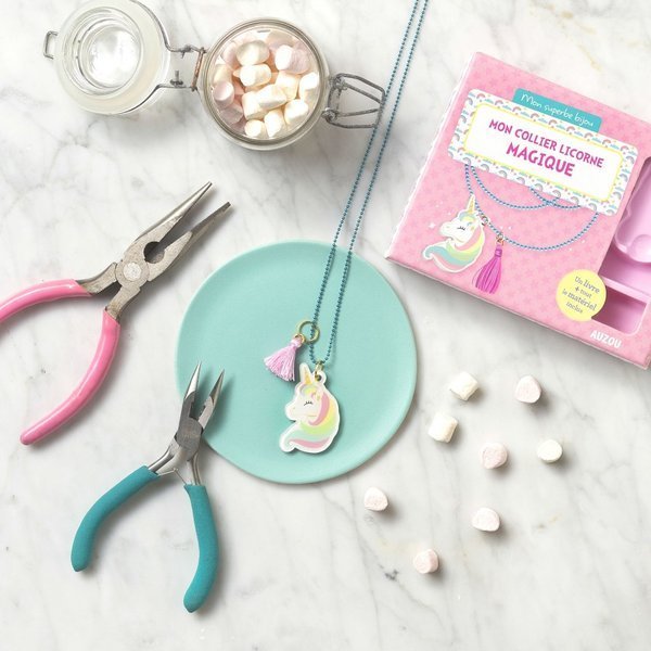 Auzou, Biżuteria zawieszka Jednorożec 7+