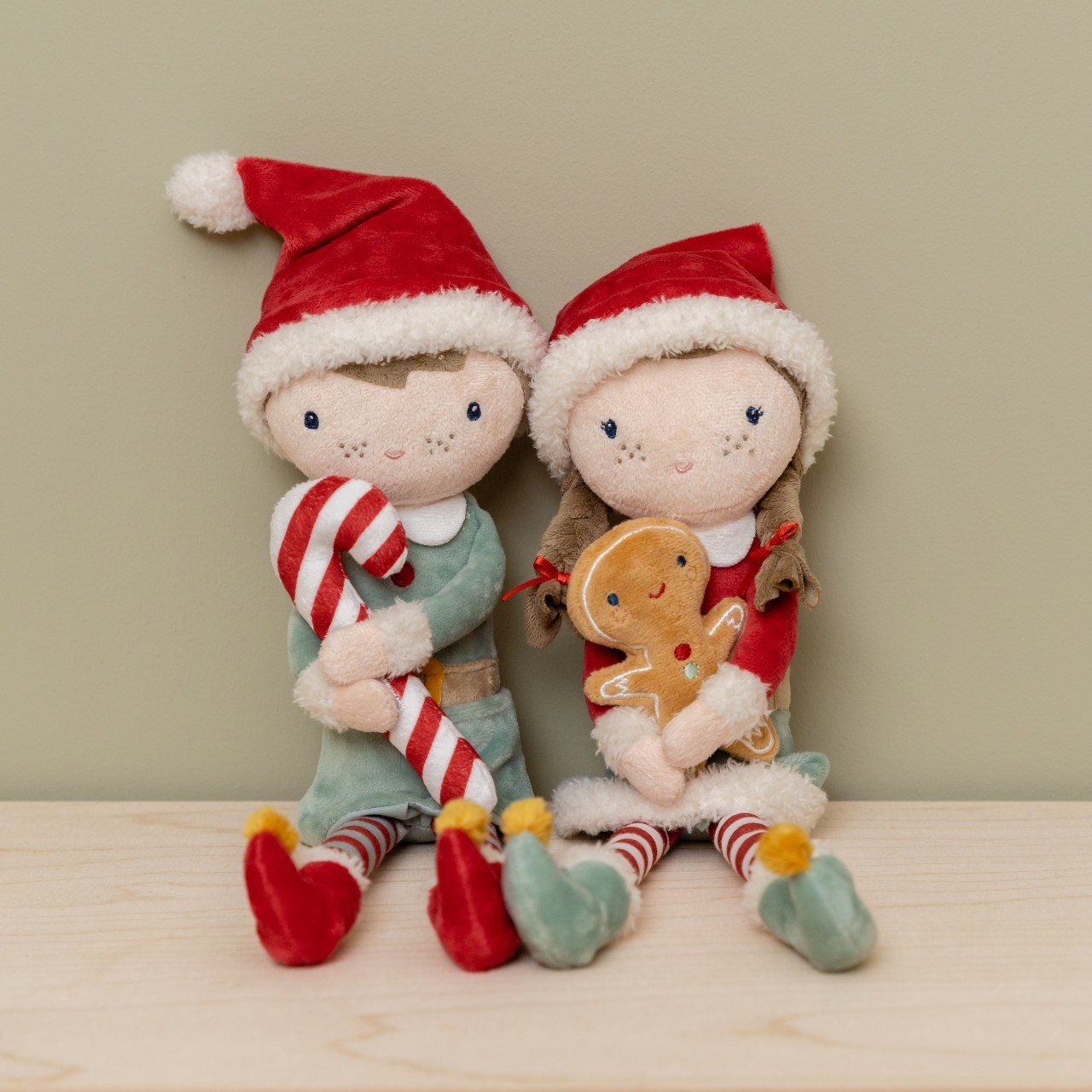 Little Dutch, Laleczka X-mas Rosa 35 cm