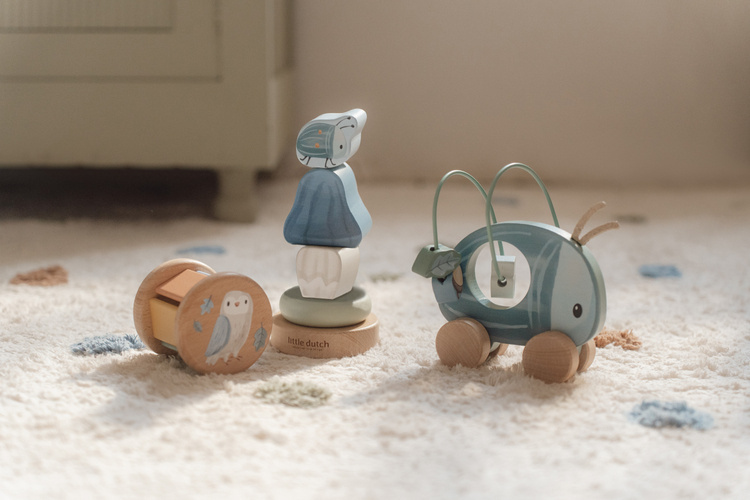 Little Dutch Drewniany Zestaw Prezentowy Forest Friends FSC 18m+