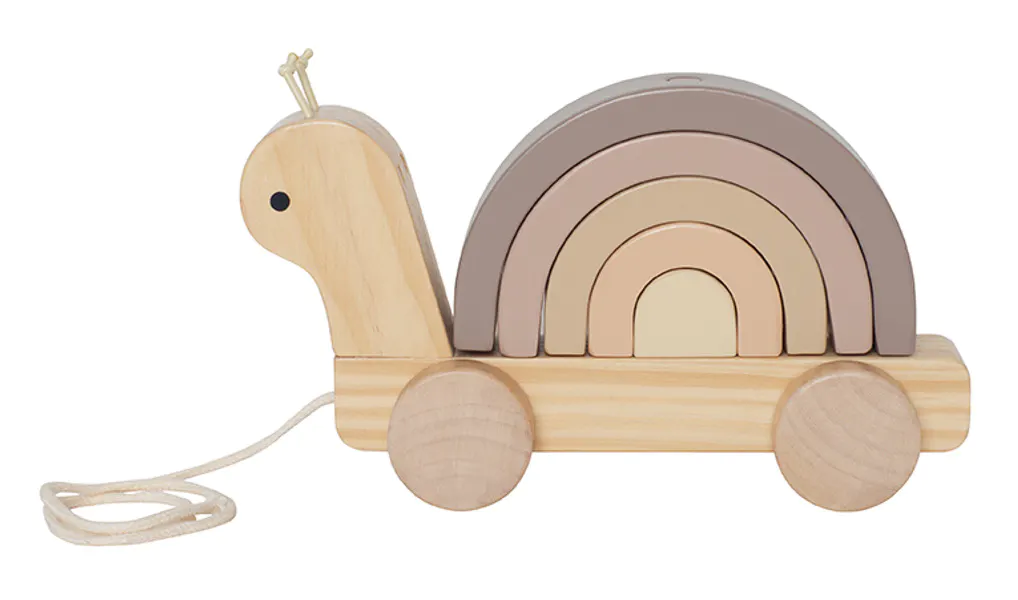 JaBaDaBaDo Ślimak Do Ciągnięcia z Tęczą 18m+