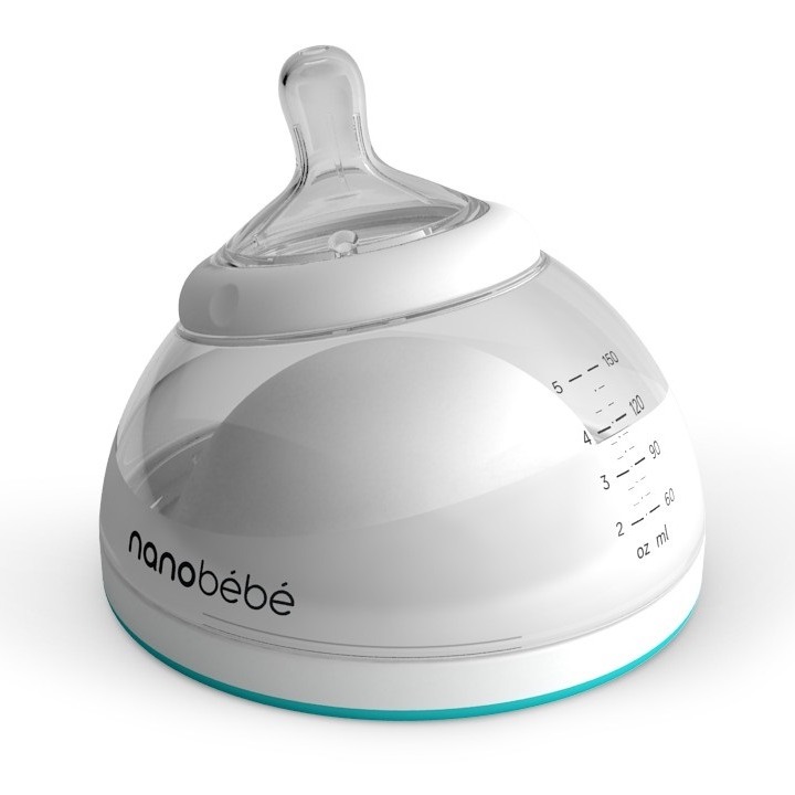 Nanobebe Butelka 150 ml 3 szt. Turkusowa - Karmienie i Przechowywanie