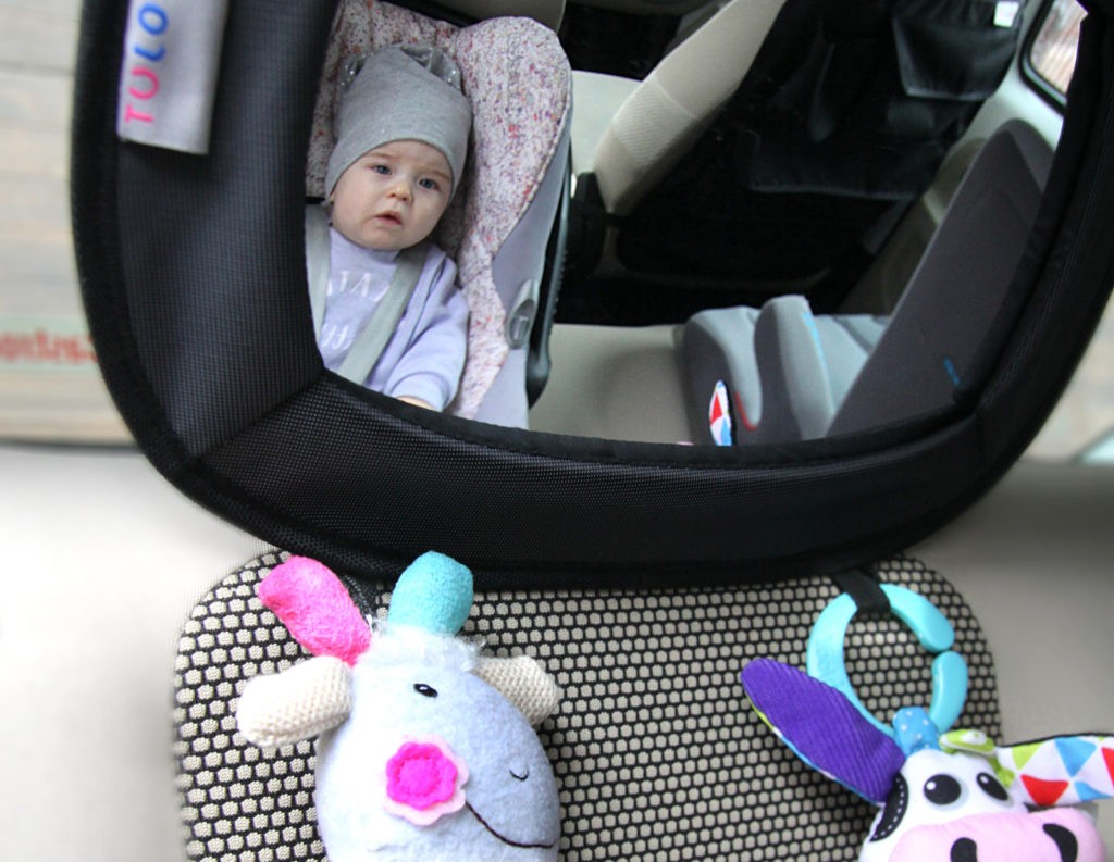 Tuloko Lusterko Małego Podróżnika Samochodowe 0+