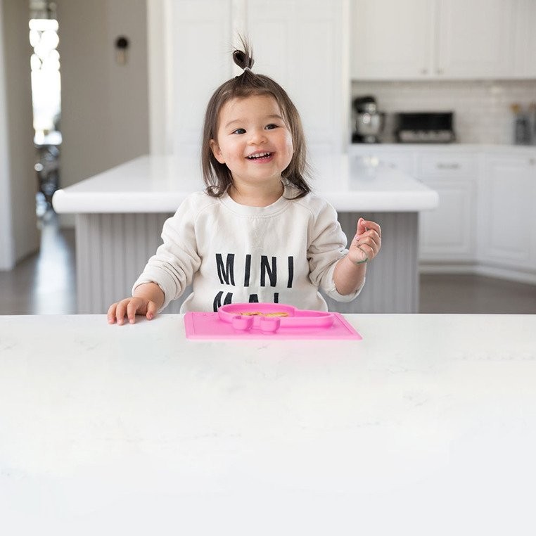 EZPZ Miseczka z Podkładką 2w1 Peppa Pig Różowa