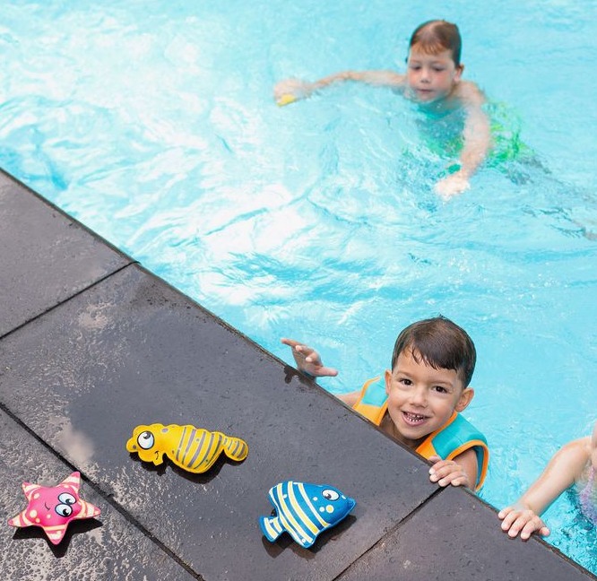 Rybki do nurkowania 4 szt. - Zabawka do kąpieli 3+