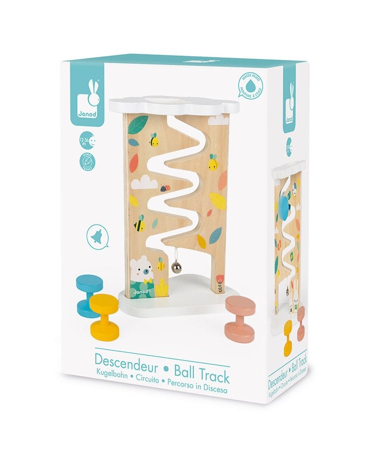 Janod Tor zjeżdżalnia z dzwoneczkiem Pure 12m+