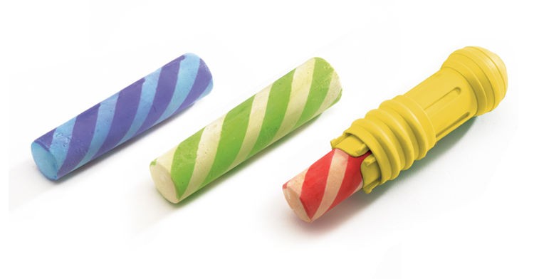 Djeco Kreda Kolorowa z Uchwytem 3-10 lat