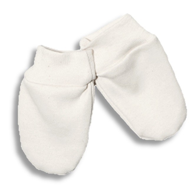 Nanaf Organic Rękawiczki niedrapki BASIC 0+ | Bawełna Organiczna