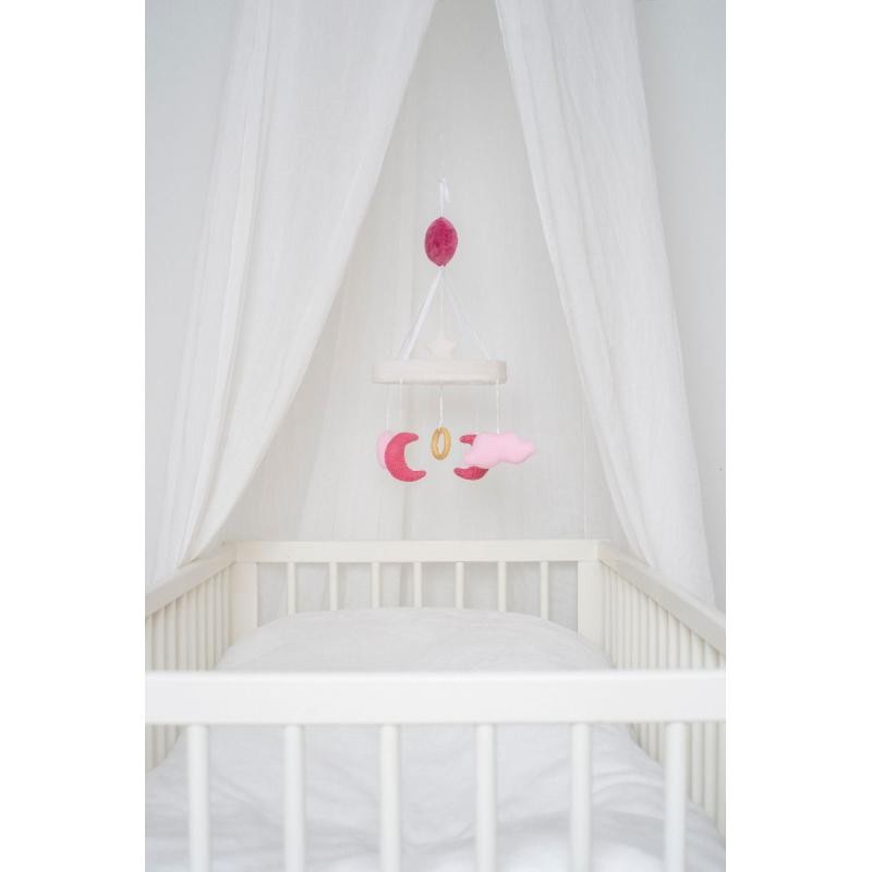 JaBaDaBaDo Karuzela pozytywka różowy księżyc 0+