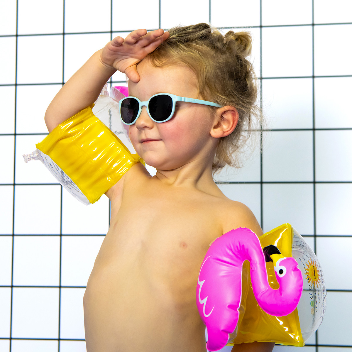 KiETLA Okulary Przeciwsłoneczne WAZZ 2-4 lata SKY