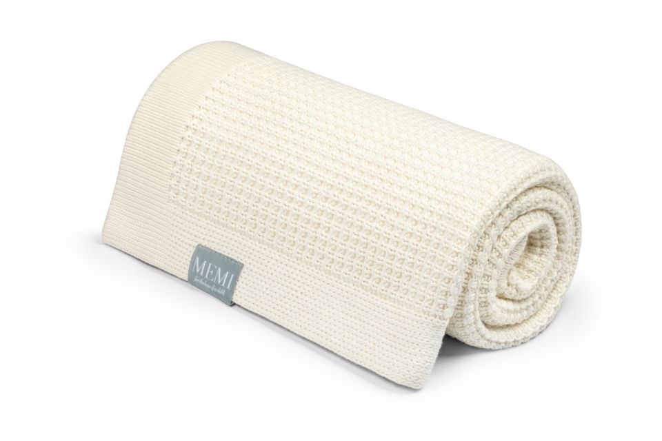 My Memi Kocyk Otulacz Musztardowy 80x100cm 0+