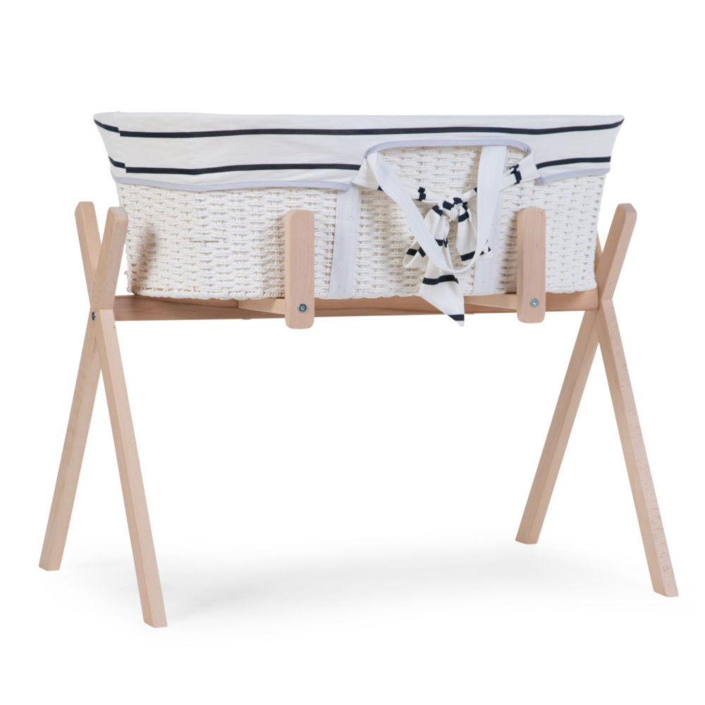 Childhome Stojak Tipi do kosza Mojżesza Drewniany 0+