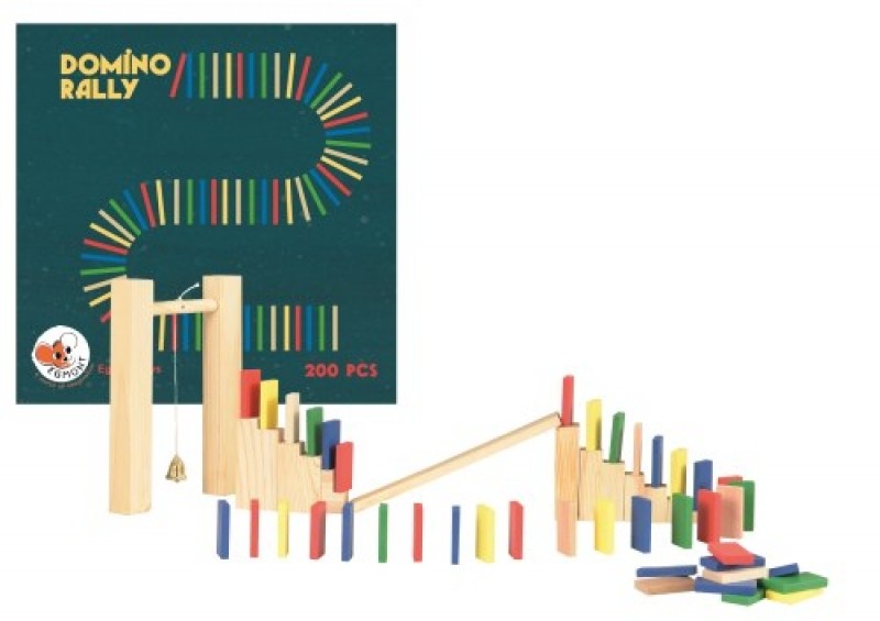 Egmont Toys Domino Rally Gra 3+ | Zestaw Edukacyjny