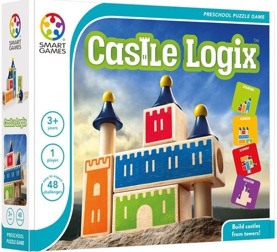 Smart Games Mądry Zamek Gra Logiczna Drewniana 3+