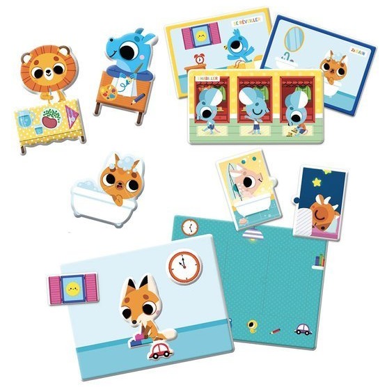 Auzou Zestaw magnesów Mój dzień 3+