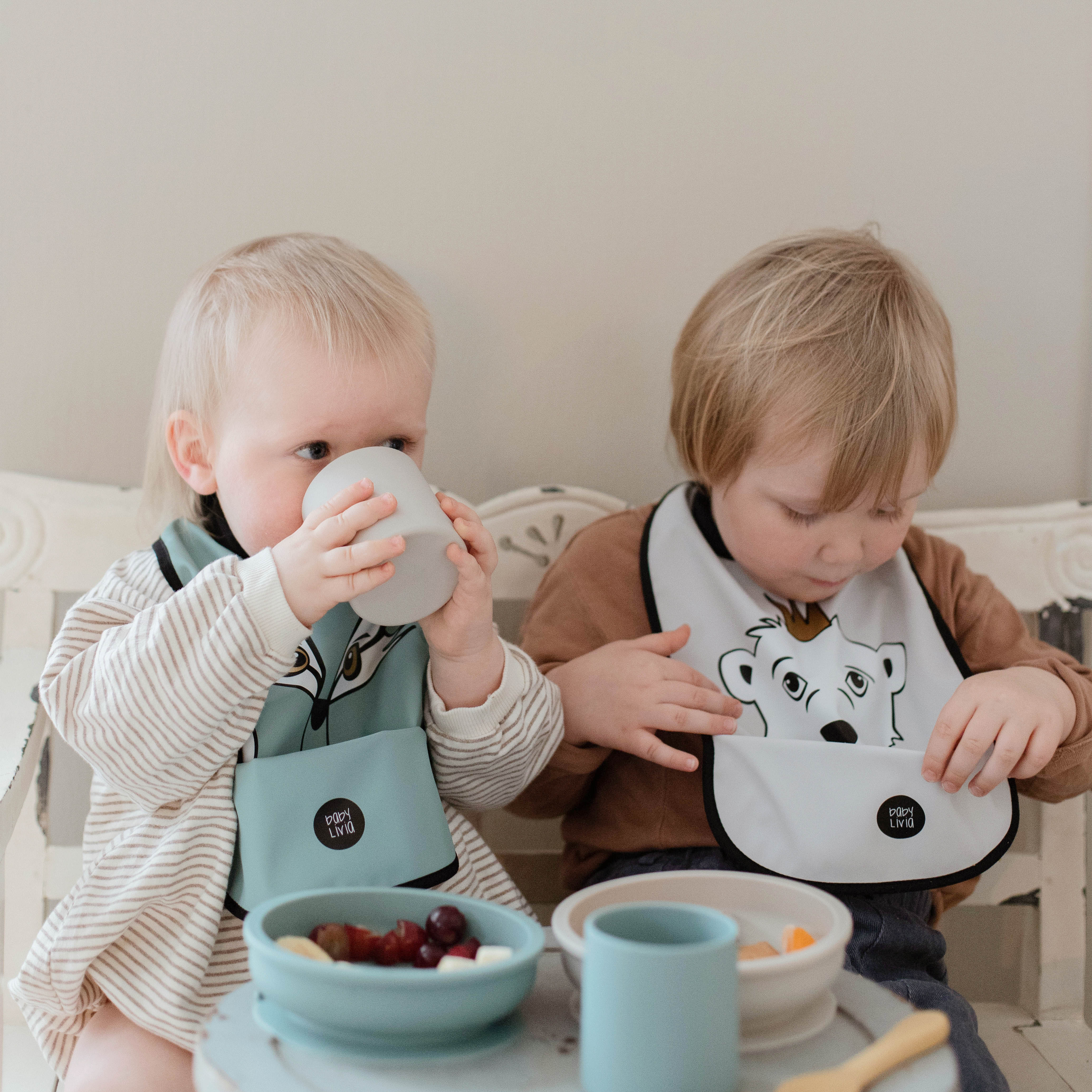 Baby Livia Kubeczek Rainy Day - Silikonowy 6m+