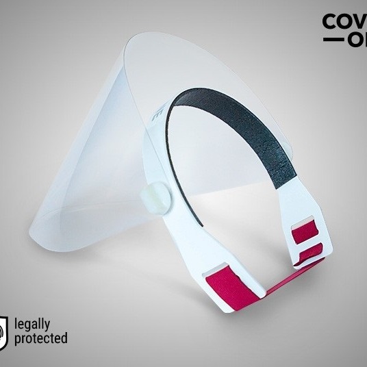 Przyłbica ochronna Cover One uchylna uniwersalna