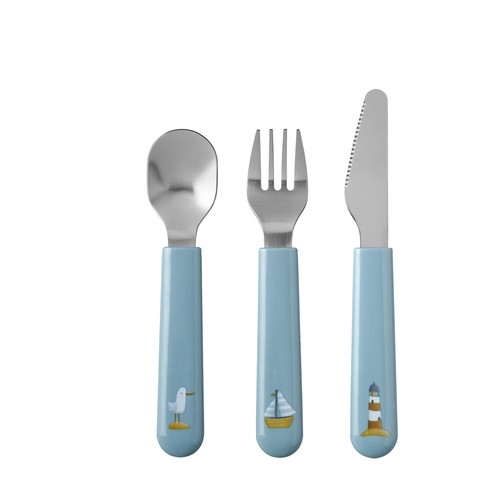 Little Dutch Sztućce Mio 3 szt. Sailors Bay 12m+