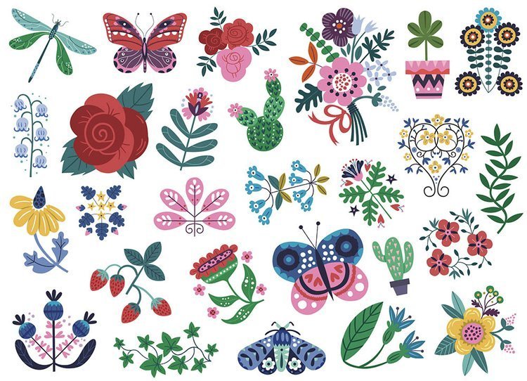 Auzou Tatuaże Kwiaty 3+ lat