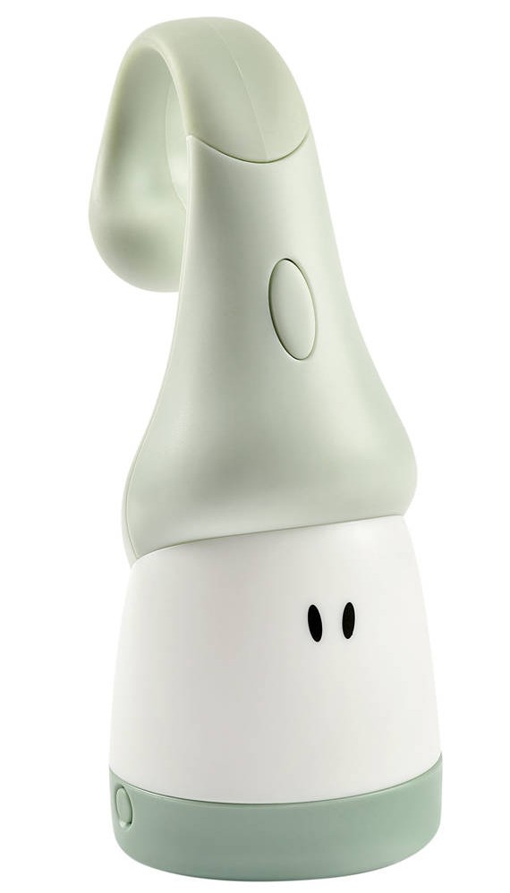 Beaba, Lampka nocna LED przenośna z latarką Pixie 90h świecenia Sage green