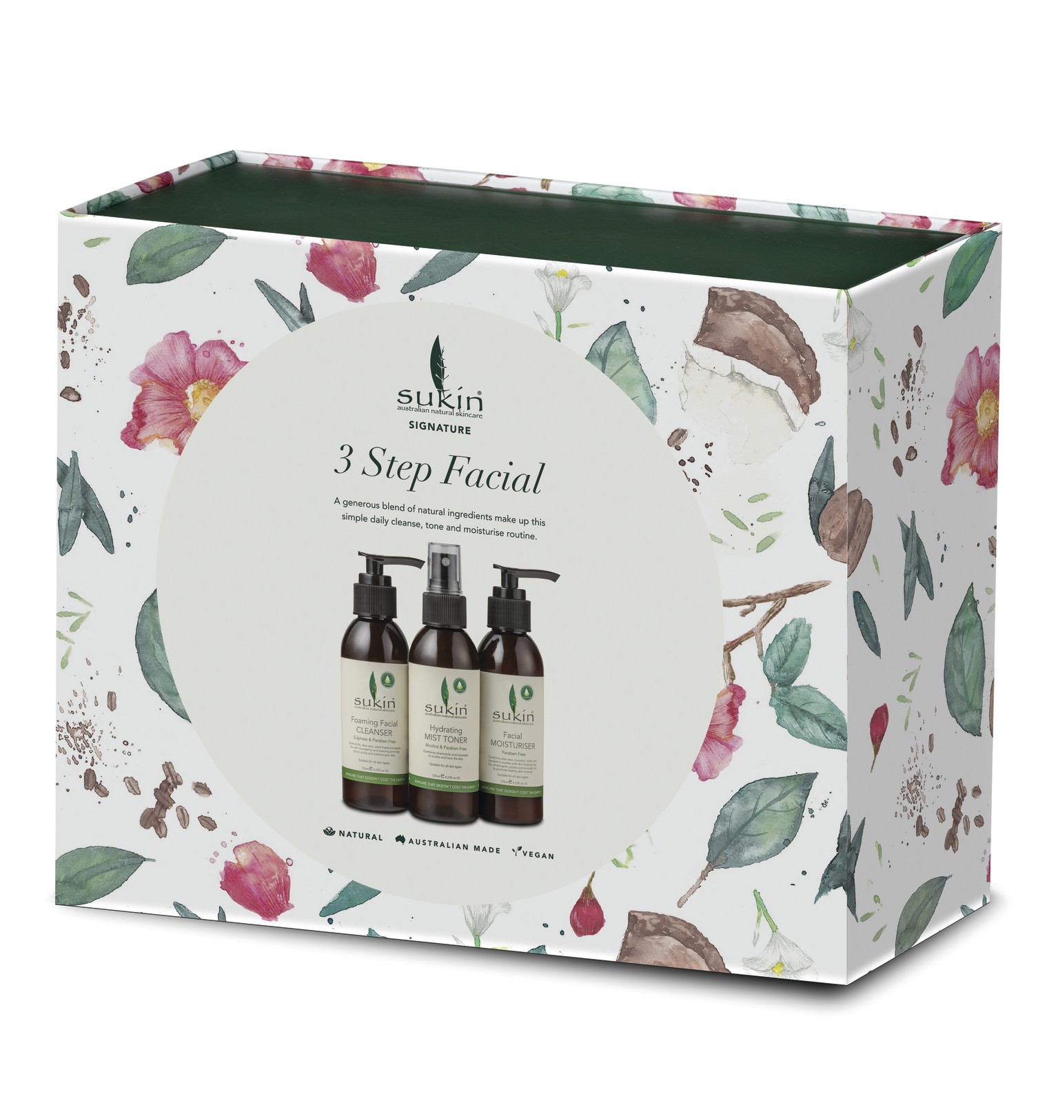 Sukin Zestaw prezentowy LOVE YOUR SKIN Original - Pielęgnacja Twarzy