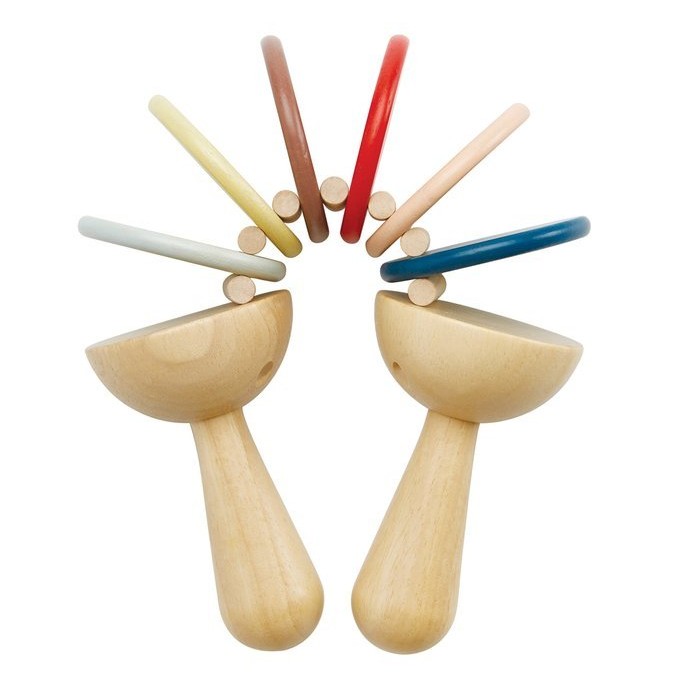 Plan Toys Klekotka Barwy Sadu 1+