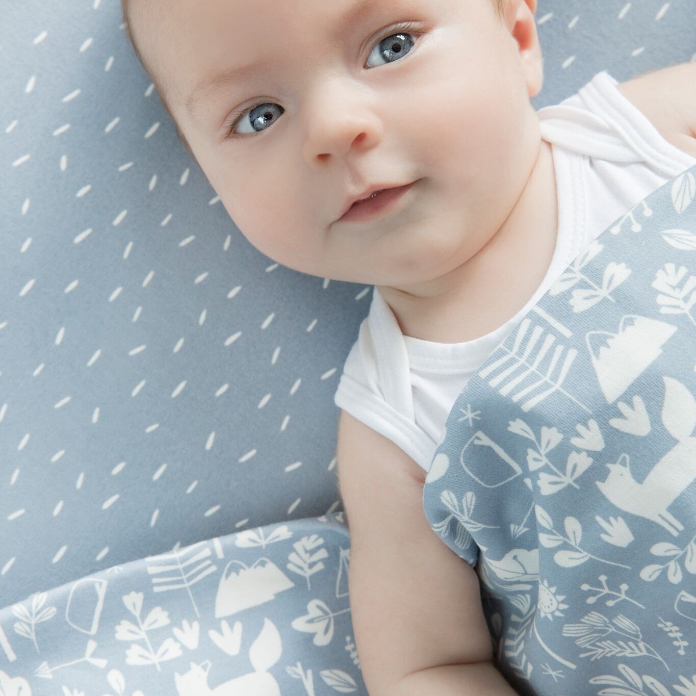 Little Dutch Otulacz Adventure Blue 120x120cm 0+