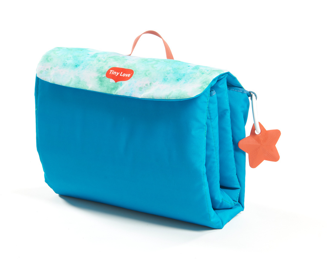 Tiny Love, Mata edukacyjna/podróżna XL 140x113 cm - Skarby Oceanu