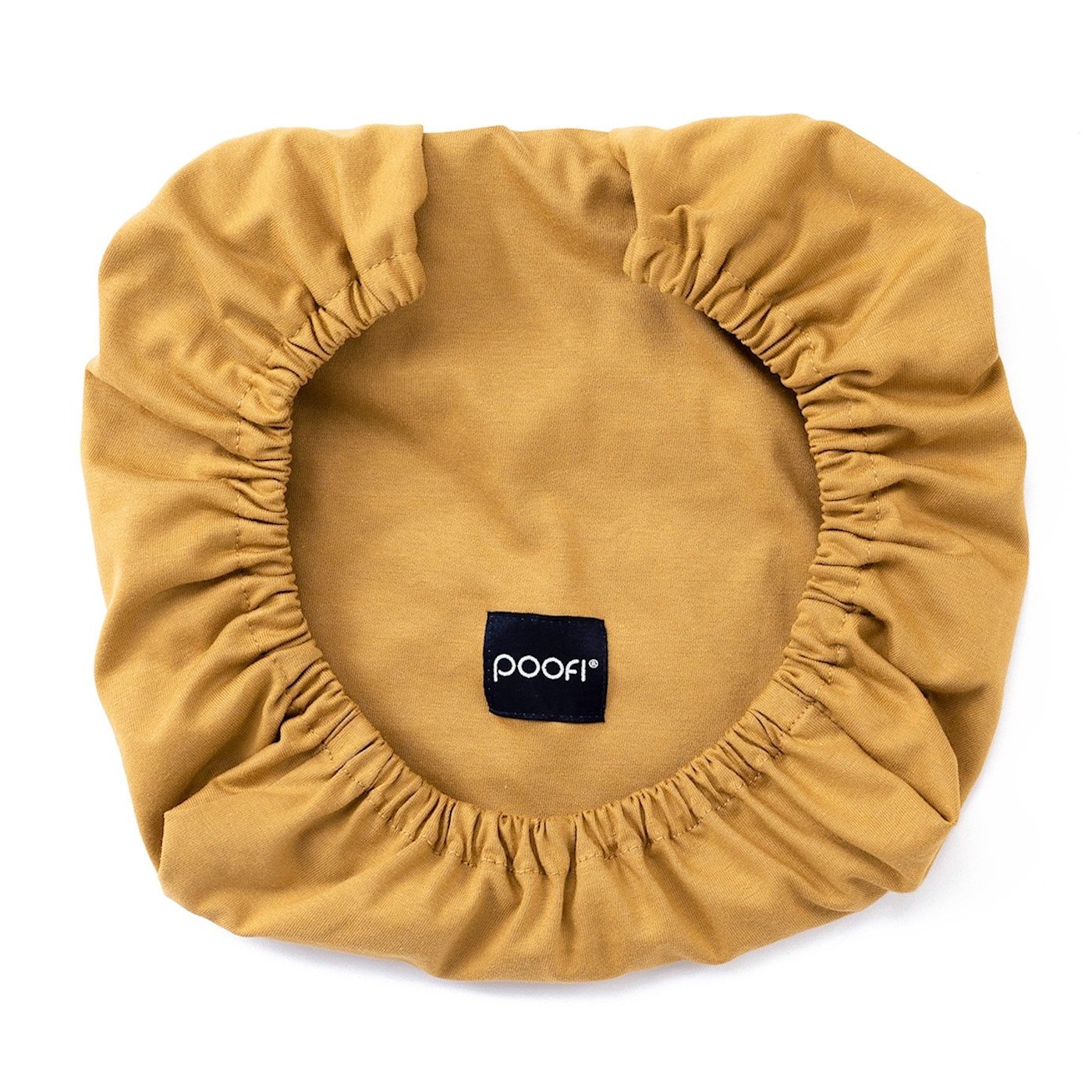 Poofi Prześcieradło do gondoli Organic Musztardowe 35x75cm