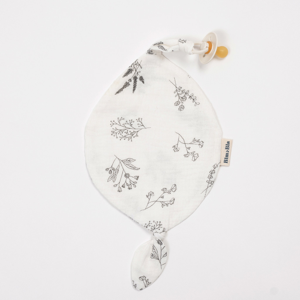 BimBla Muślinowa Zawieszka do Smoczka Botanical 3m+