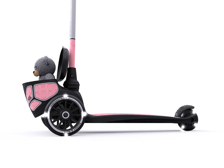 Scoot & Ride Hulajnoga 2 Lifestyle Reflective Rose 2+