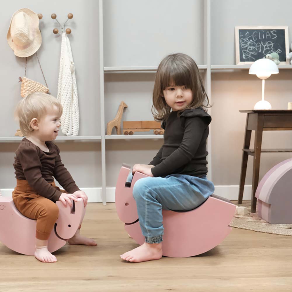 Bobles słoń sensoryczny Vintage rose - rozmiar S