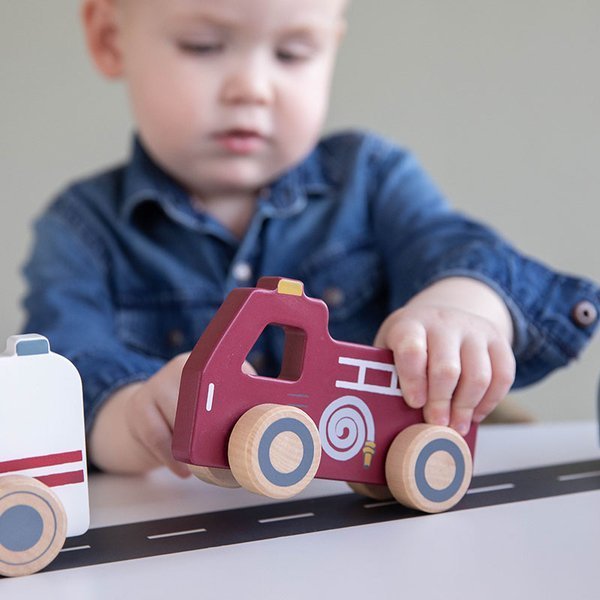 Little Dutch, Zestaw aut Karetka, Policja, Wóz strażacki