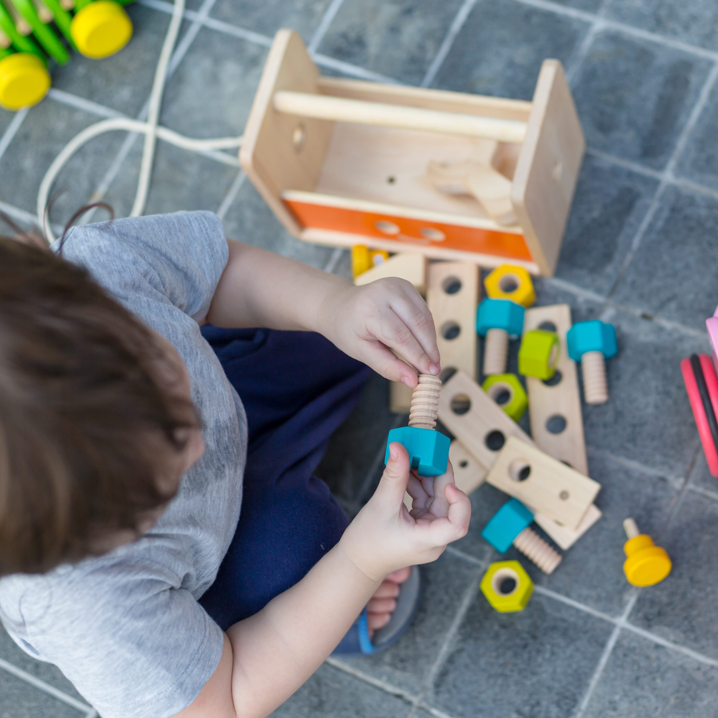 plan toys, Skrzynka majsterkowicza